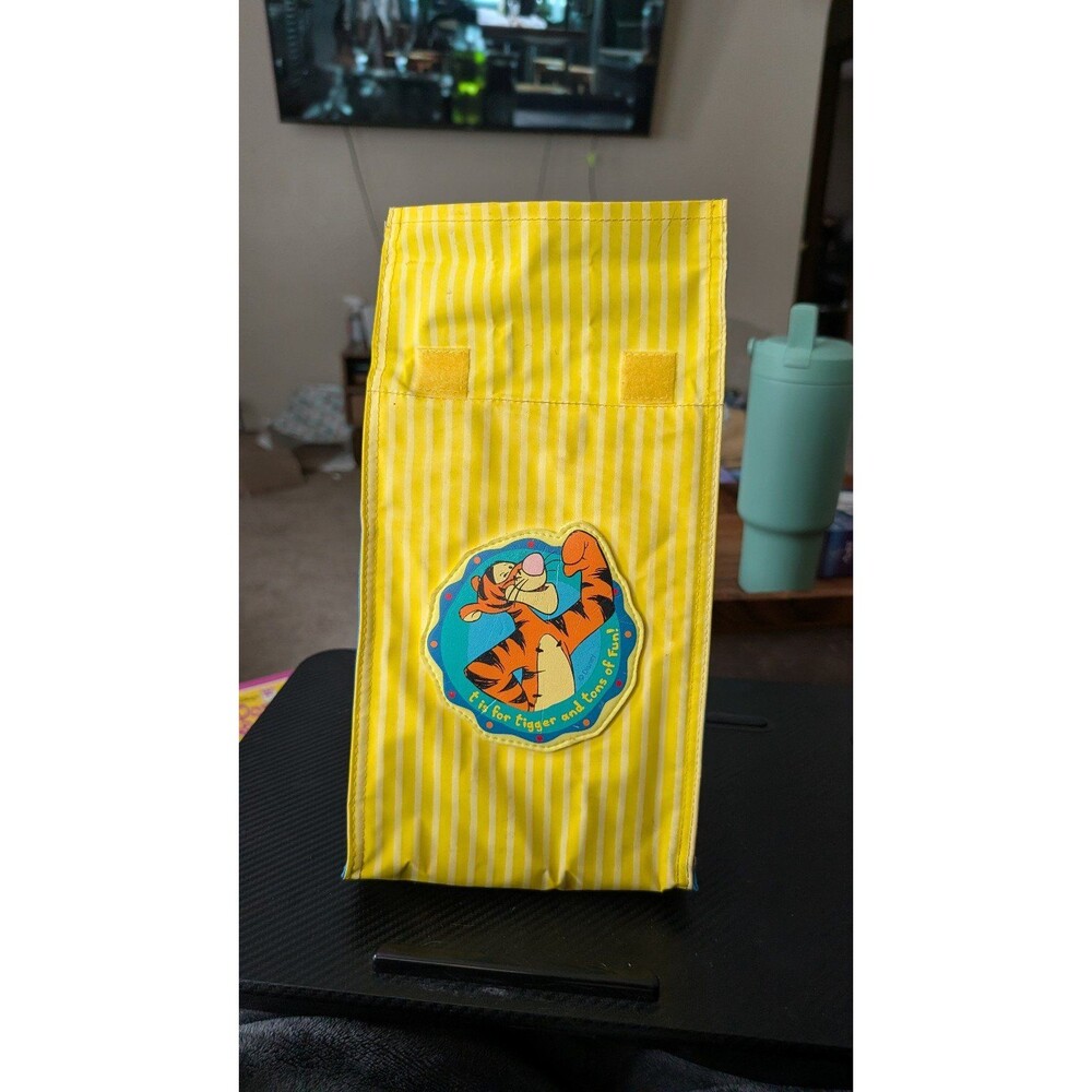 VINTAGE DISNEY WINNIE THE POOH TIGGER INSULATED LUNCH BAG
